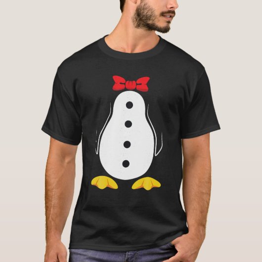 Pinguin Kostüm Tuxedo Halloween Geschenk für Junge T-Shirt (Vorderseite)