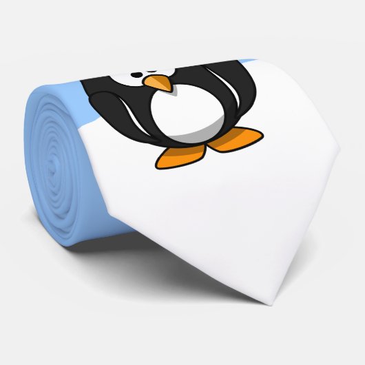 Pinguin Krawatte (Gerollt)