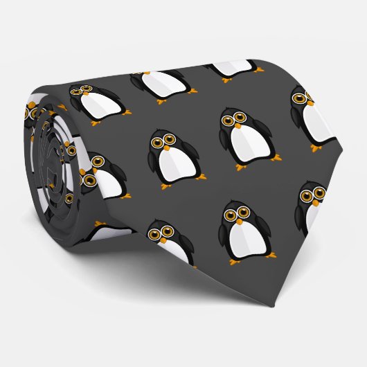 Pinguin Krawatte (Gerollt)
