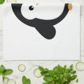 Pinguin Küchentuch (Gefaltet)