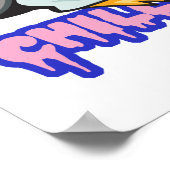 Pinguin kühlen poster (Ecke)