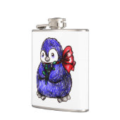 Pinguin-Küken Flachmann (Links)