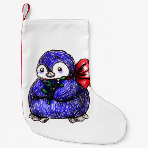 Pinguin-Küken Kleiner Weihnachtsstrumpf