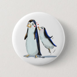 Pinguin-Kuss Button
