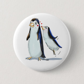 Pinguin-Kuss Button
