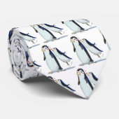 Pinguin-Kuss Krawatte (Gerollt)