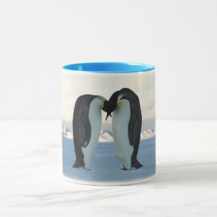 Pinguin küssen tasse