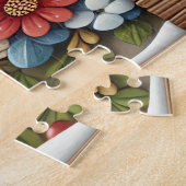 Pinguin Lass es schneien Puzzle (Seite)