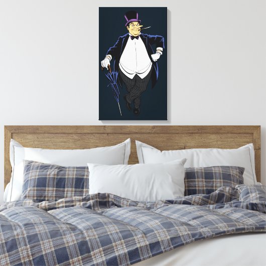 Pinguin Leinwanddruck (Insitu (Schlafzimmer))