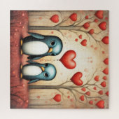 Pinguin Liebe 3 Puzzle (Horizontal)