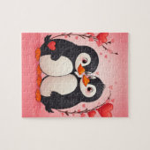 Pinguin-Liebe-Jigsaw-Puzzle Puzzle (Horizontal)