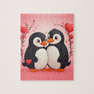Pinguin-Liebe-Jigsaw-Puzzle Puzzle