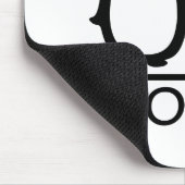 Pinguin-Liebe Mousepad (Ecke)