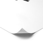 Pinguin-Liebe Poster (Ecke)