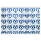 Pinguin-Liebe Stoff (Fat Quarter (45,7 x 55,9 cm))