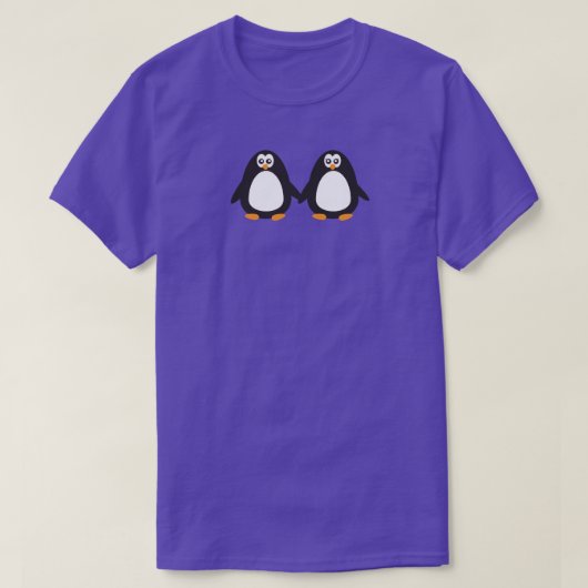 Pinguin-Liebe T-Shirt (Design vorne)