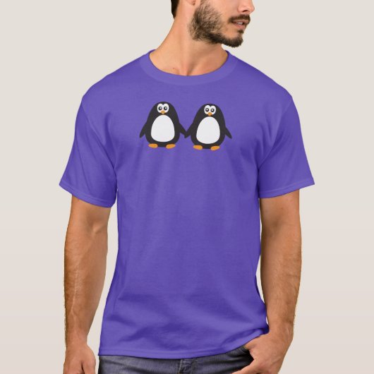 Pinguin-Liebe T-Shirt (Vorderseite)