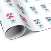 Pinguin Liebe Wrapping Paper Geschenkpapier (Rolleneckpunkt)