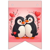 Pinguin-Liebesbanner (1) Wimpelkette (Zweite Fahne)