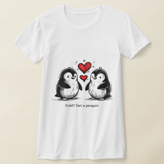 Pinguin-Liebesparade T-Shirt (Ablage )