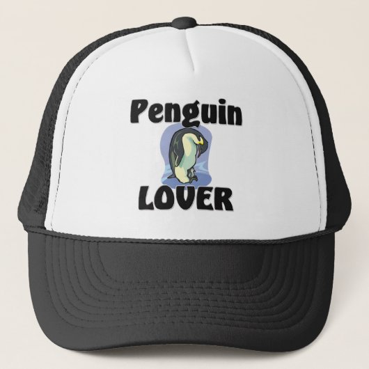Pinguin-Liebhaber Truckerkappe (Vorderseite)