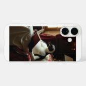 Pinguin liest ein Buch Case-Mate iPhone Hülle (Rückseite (Horizontal))