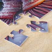 Pinguin liest Weihnachtsbuch Puzzle (Seite)