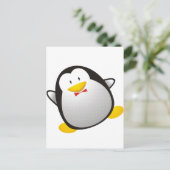 Pinguin Linux-Bildertux Postkarte (Stehend Vorderseite)