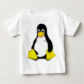 Pinguin Linux Tux Baby T-shirt (Vorderseite)