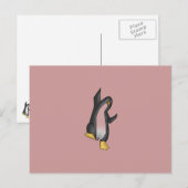 Pinguin-Linux-Tux-Bild Postkarte (Vorne/Hinten)