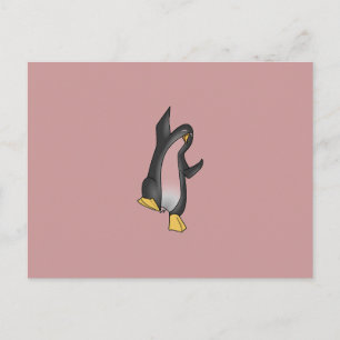 Pinguin-Linux-Tux-Bild Postkarte