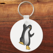 Pinguin-Linux-Tux-Bild Schlüsselanhänger (Vorderseite)