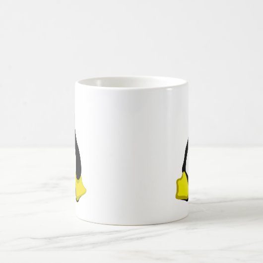 Pinguin Linux Tux Kaffeetasse (Mittel)