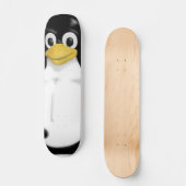 Pinguin Linuxs "Tux" Skateboard (Vorderseite)