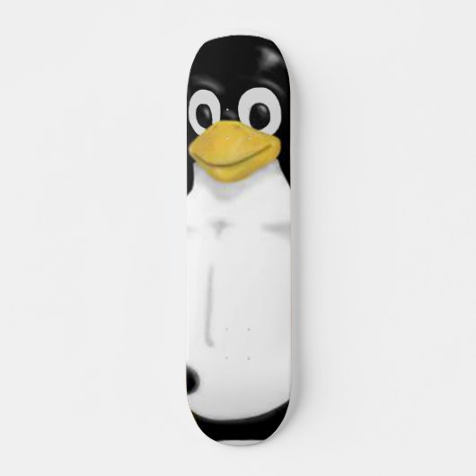 Pinguin Linuxs "Tux" Skateboard (Vorne)