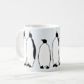 Pinguin Lover Bird Snow Winter Tasse (Vorderseite Links)