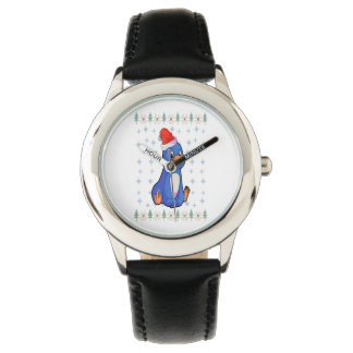 Pinguin Lover Kid Geburtstagsgeschenk für Ihr Kind Armbanduhr