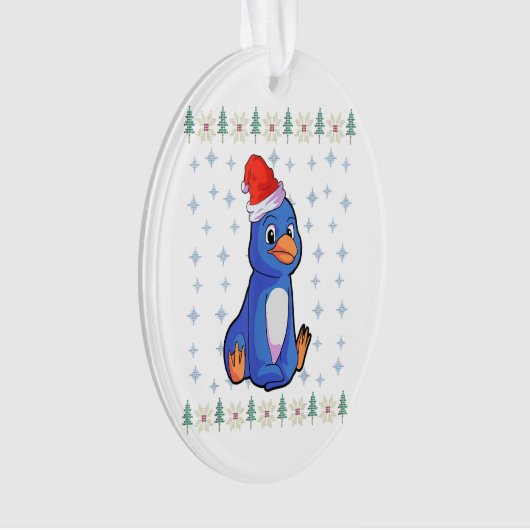 Pinguin Lover Ornament | Zuhause Décoration (Vorderseite)