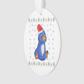Pinguin Lover Ornament | Zuhause Décoration (Vorderseite)