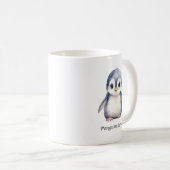 Pinguin Lover Tasse - Niedliche Pinguin-Tasse (VorderseiteRechts)