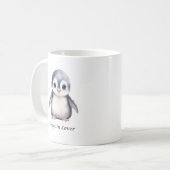 Pinguin Lover Tasse - Niedliche Pinguin-Tasse (Vorderseite Links)