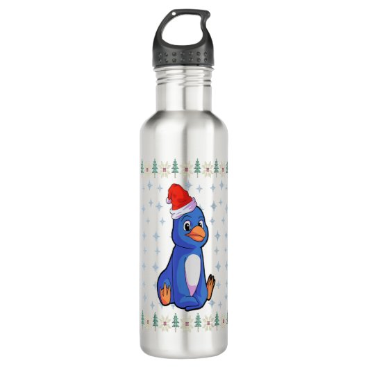 Pinguin Lover Water Flasche Geschenke | Lover-Gesc Edelstahlflasche (Vorderseite)