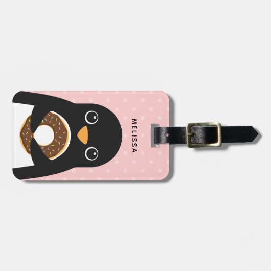 Pinguin Luggage Tags Gepäckanhänger (Vorderseite horizontal)