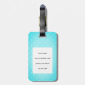 Pinguin Luggage Tags Gepäckanhänger (Rückseite vertikal)