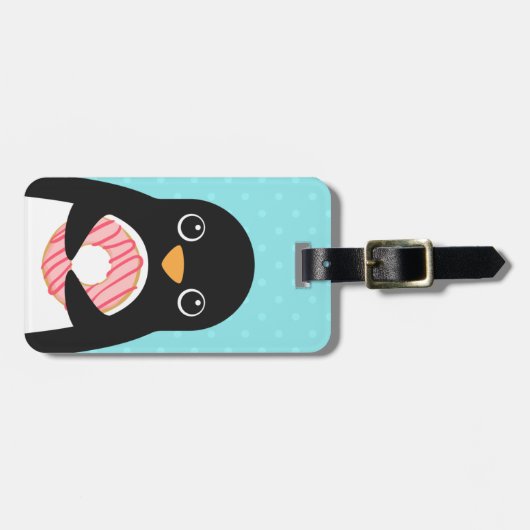 Pinguin Luggage Tags Gepäckanhänger (Vorderseite horizontal)