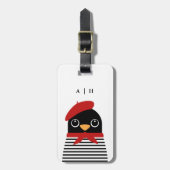 Pinguin Luggage Tags Gepäckanhänger (Vorderseite vertikal)
