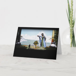 Pinguin-Magie und die Winter-Hexe Karte