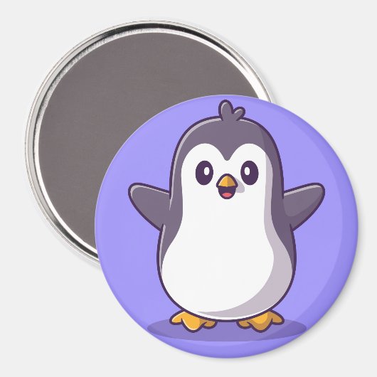 Pinguin Magnet (Vorderseite/Rückseite)