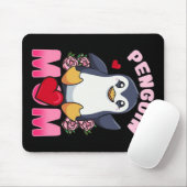 Pinguin-Mama | Geschenk für die eigentümerische Pi Mousepad (Mit Mouse)
