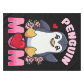 Pinguin-Mama | Geschenk für die eigentümerische Pi Tischdecke (Vorderseite (Horizontal))